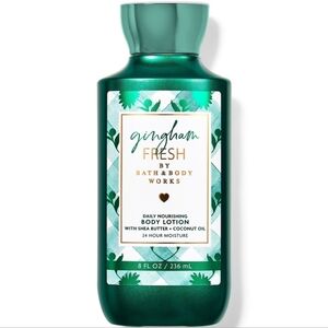 Bath & Body Works Gingham Fresh Nourishing Body Lotion 8oz NEW